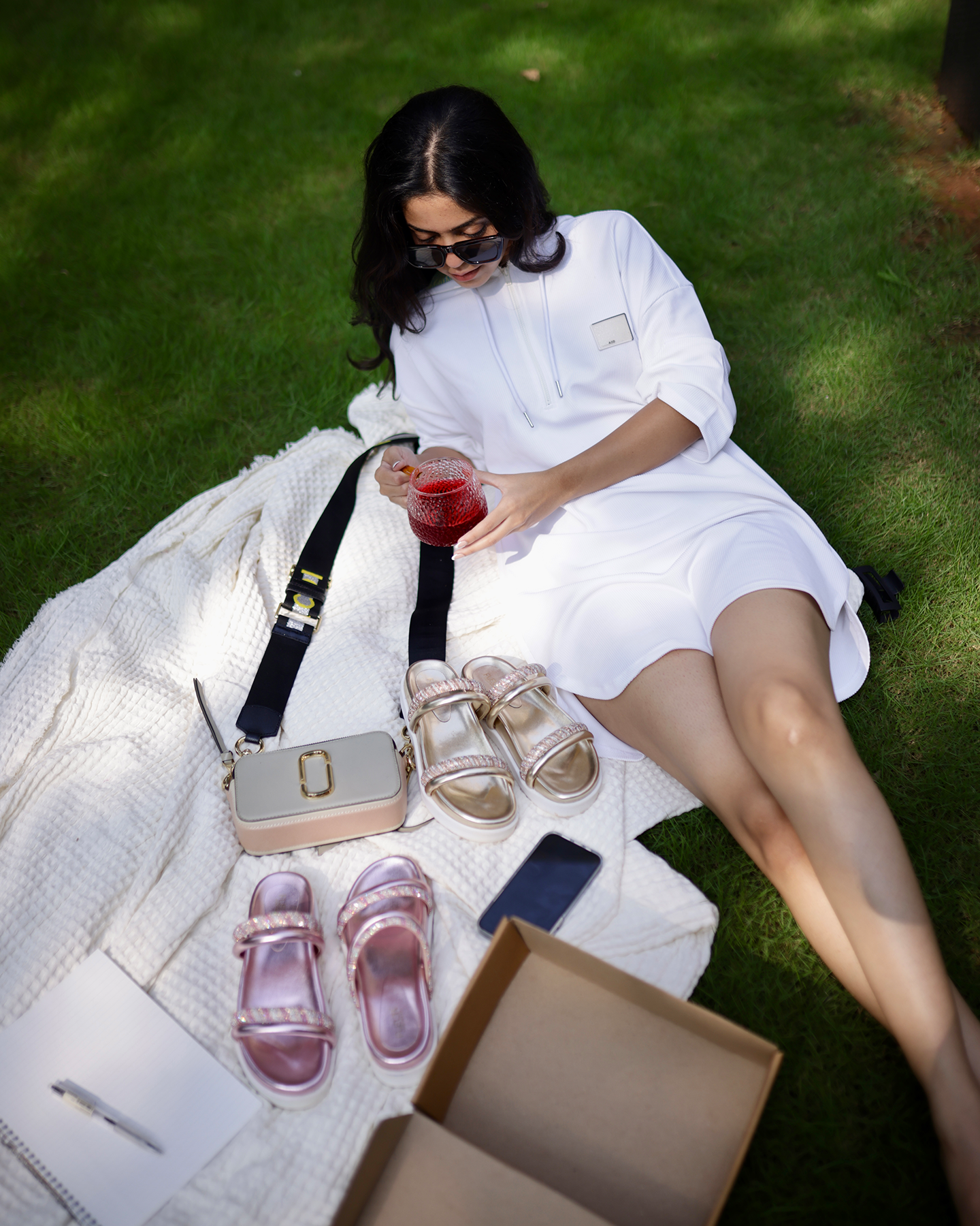 Candy Floss Straps - The Bling Comfort Sliders