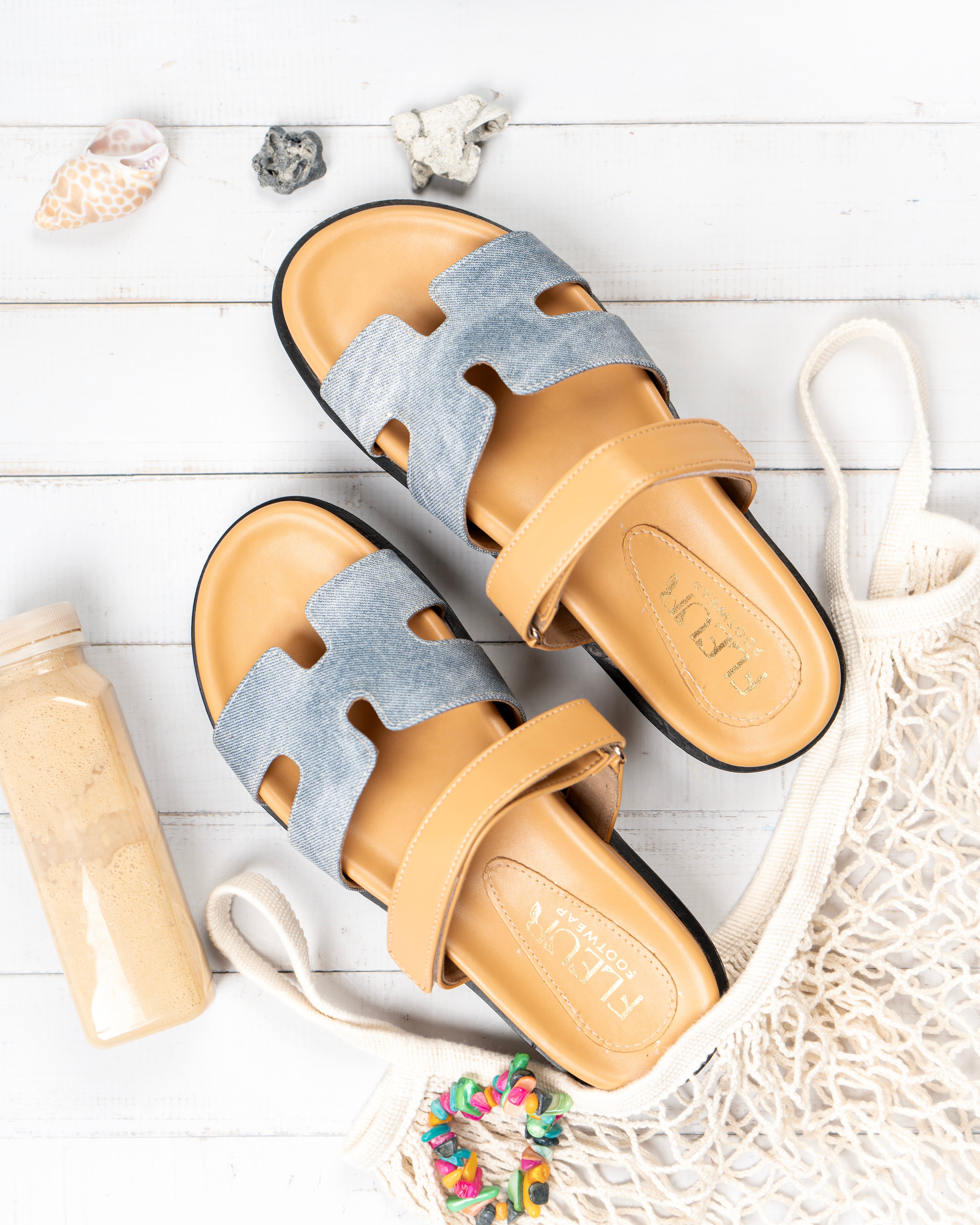 Harley - Checkered Strap Plaftorms